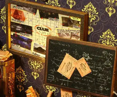 Kit de Book Nook de Agencia de Detectives