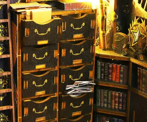 Kit de Book Nook de Agencia de Detectives