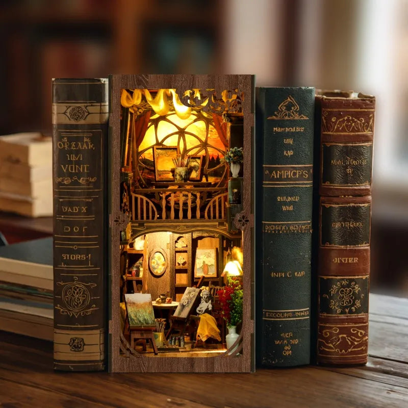 Kit de Book Nook «Un mundo dentro del marco»
