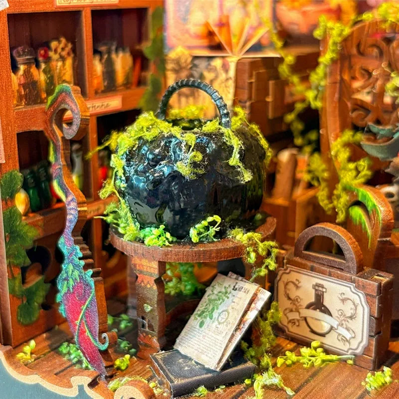 Kit de Book Nook de Diario de Alquimia