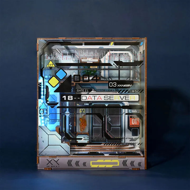 Kit de Book Nook Alien Hub