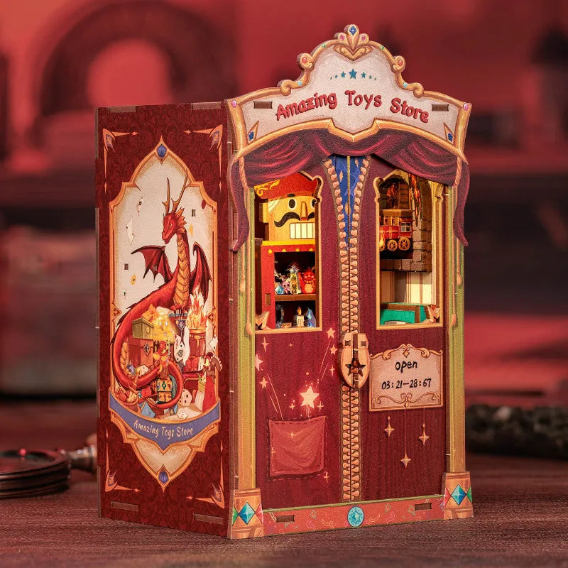 Kit de Book Nook Amazing Toys Store