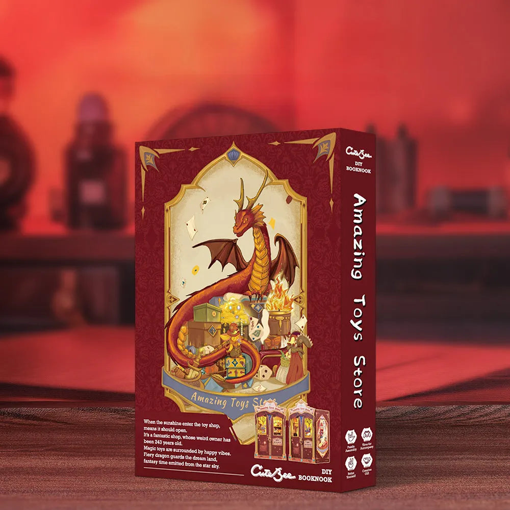 Kit de Book Nook Amazing Toys Store