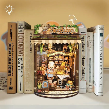 Kit de Book Nook de Panadería de Osos
