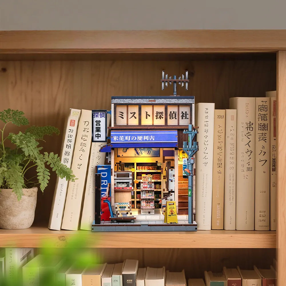 Kit de Book Nook de tienda de conveniencia Beika-cho