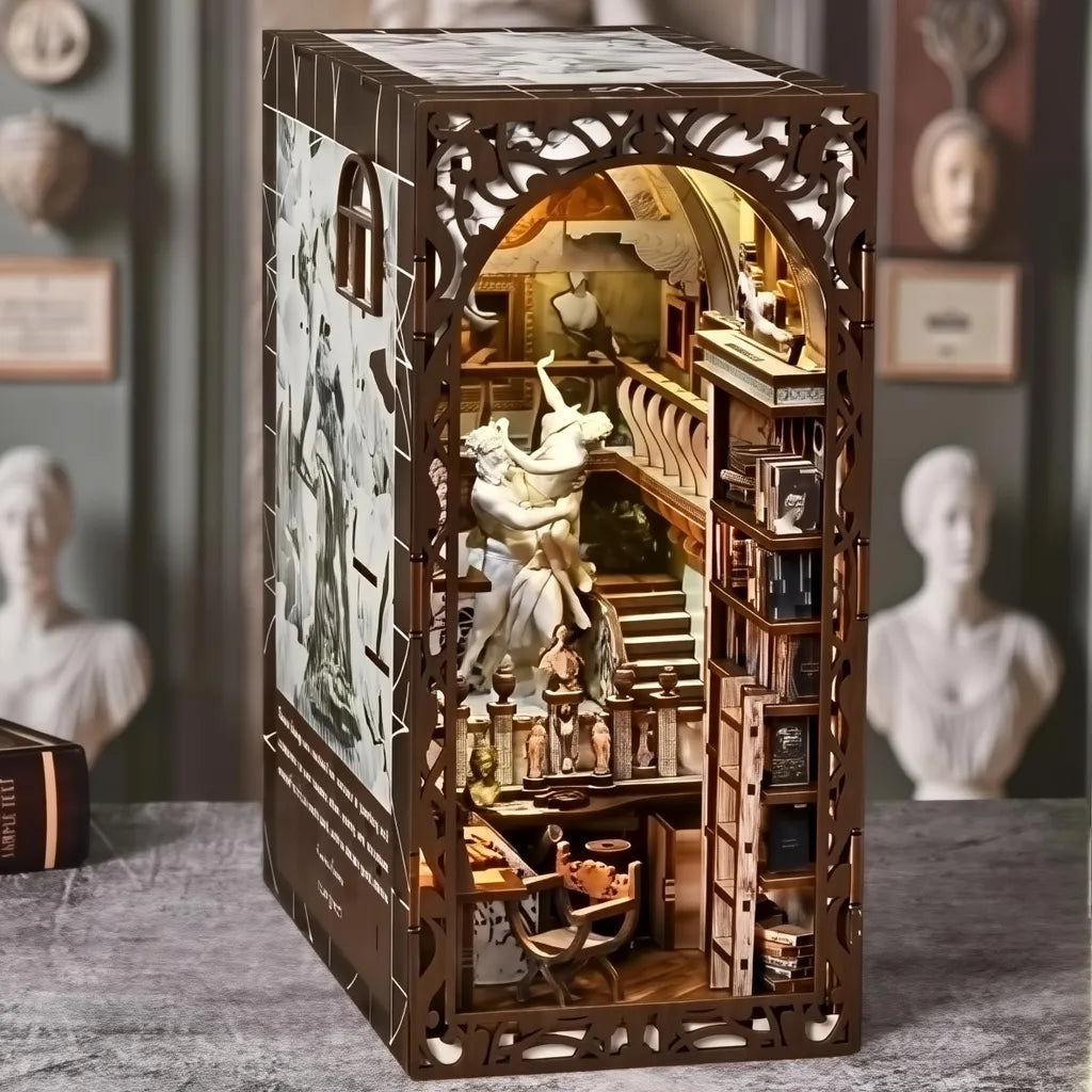 Kit de Book Nook del taller de escultura de Bernini