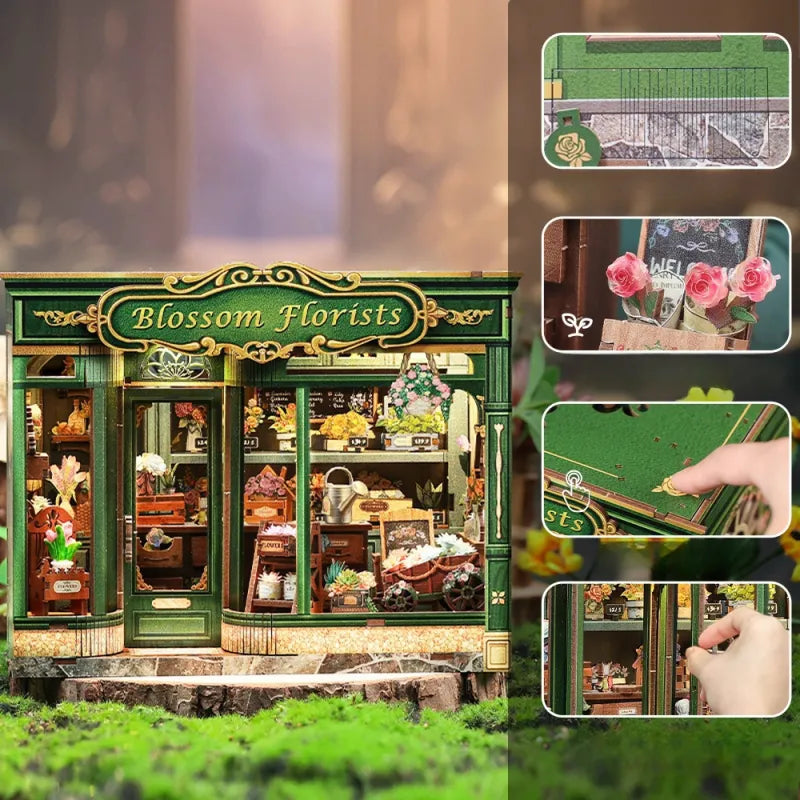 Kit de casa en miniatura Blossom Florists