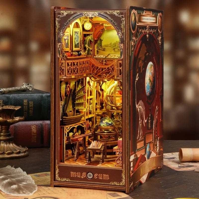 Kit de Book Nook Museo del Siglo