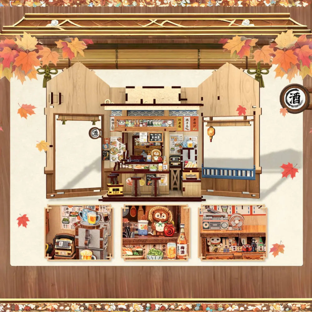 Kit de Book Nook Choshi no Shitamachi