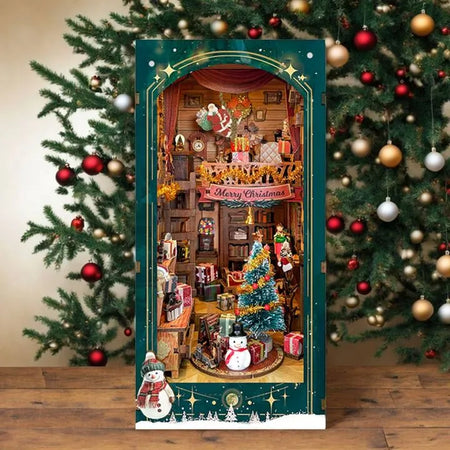 Kit de Book Nook de Cabaña Navideña Jingle