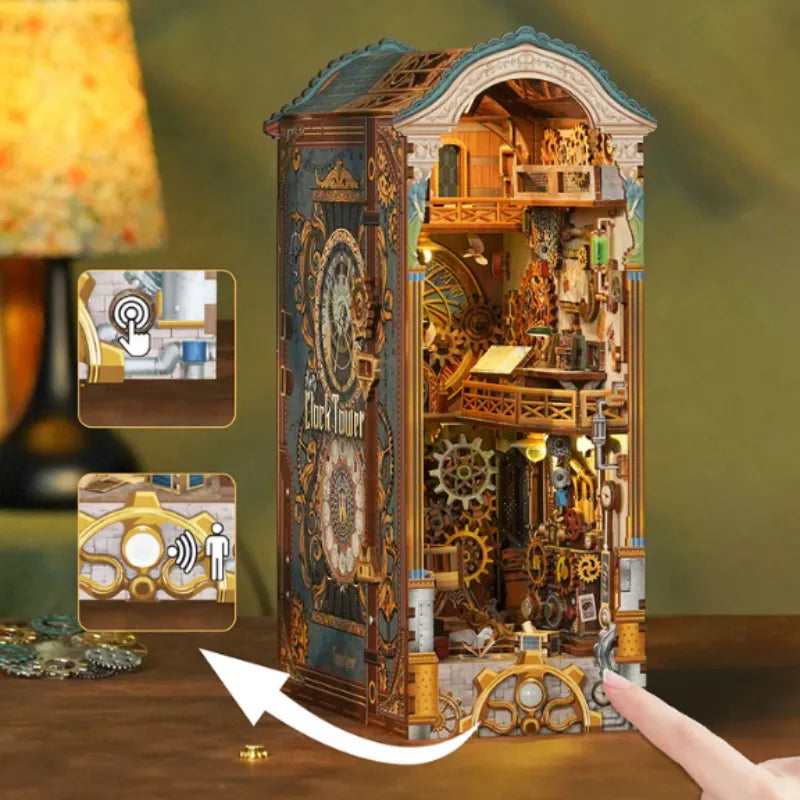 Kit de Book Nook de Torre del Reloj