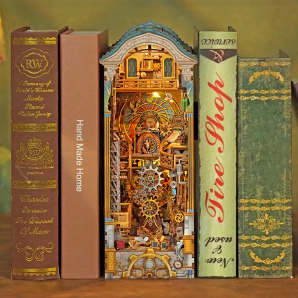 Kit de Book Nook de Torre del Reloj