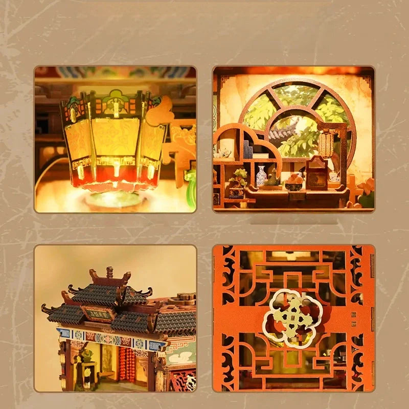 Xinyue Hotel book nook kit – detail view 2