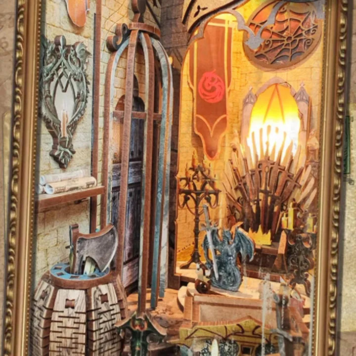Kit de Book Nook Castillo del Dragón