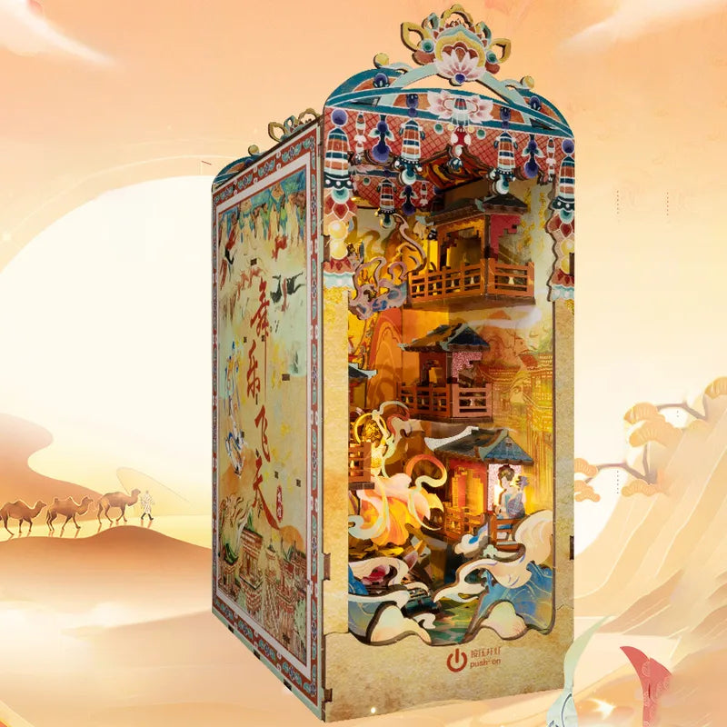 Kit de Book Nook de la Danza de Dunhuang