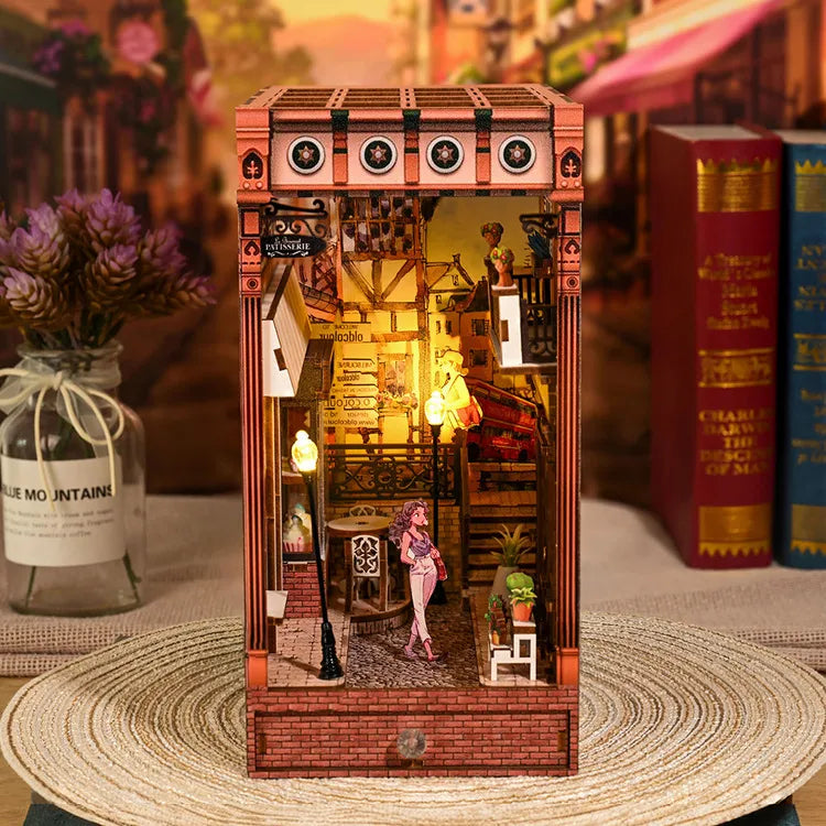 Kit de Book Nook Flores Europeas