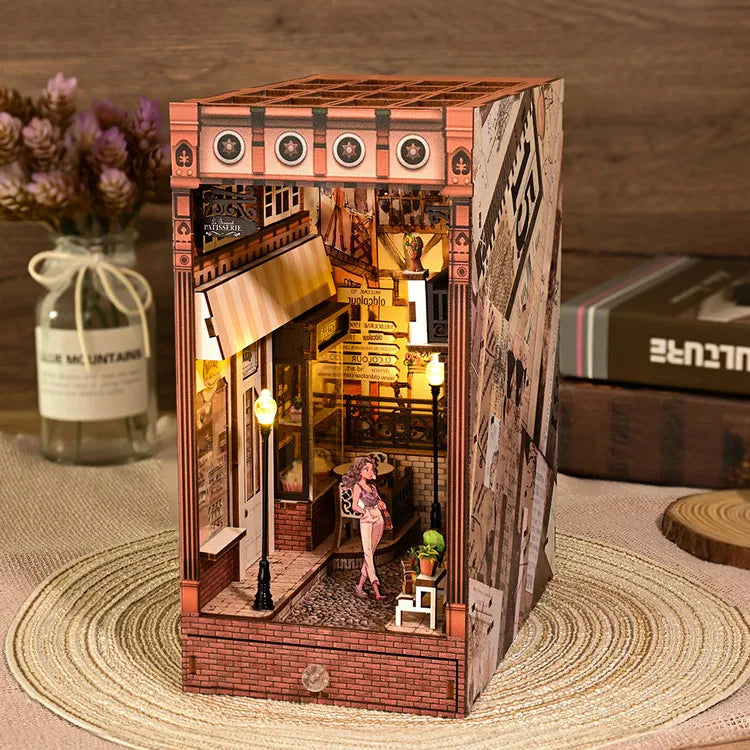 Kit de Book Nook Flores Europeas