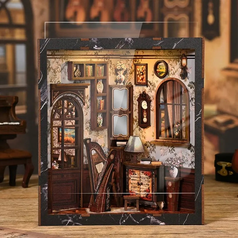 Kit de Book Nook de la Caja de Melodías Europea