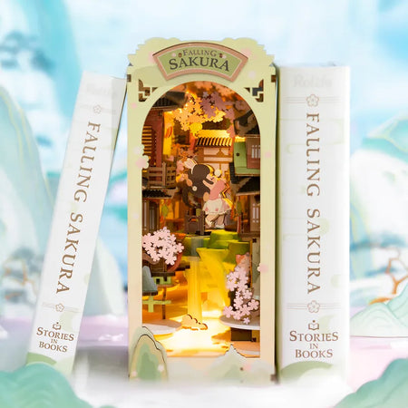 Kit de Book Nook Sakura en flor