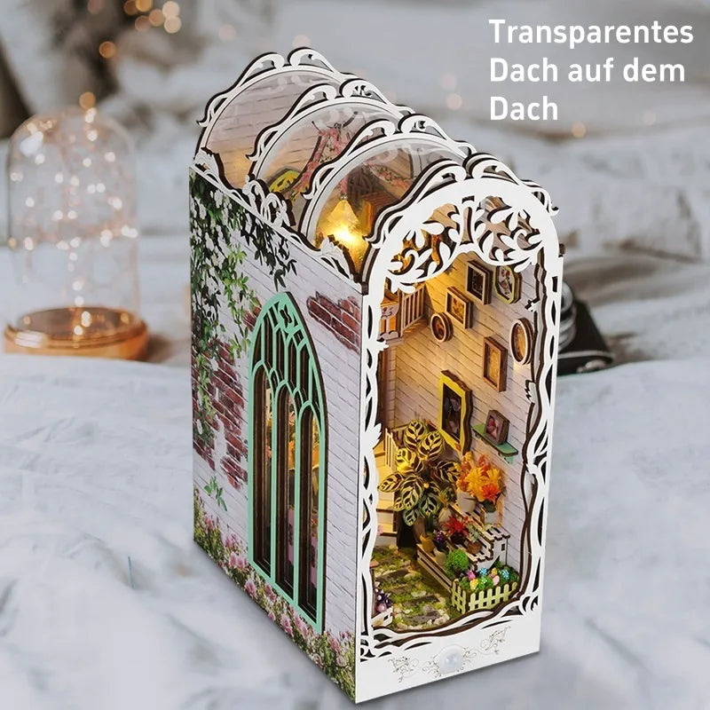 Kit de Book Nook Casa de Flores