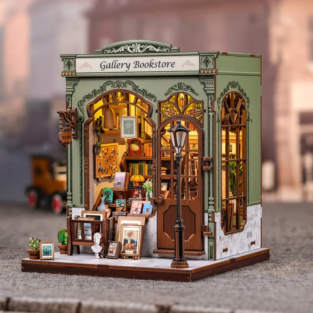 Kit de Book Nook de Librería Gallery