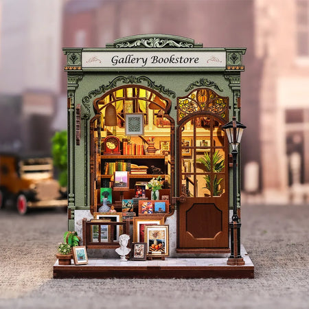 Kit de Book Nook de Librería Gallery