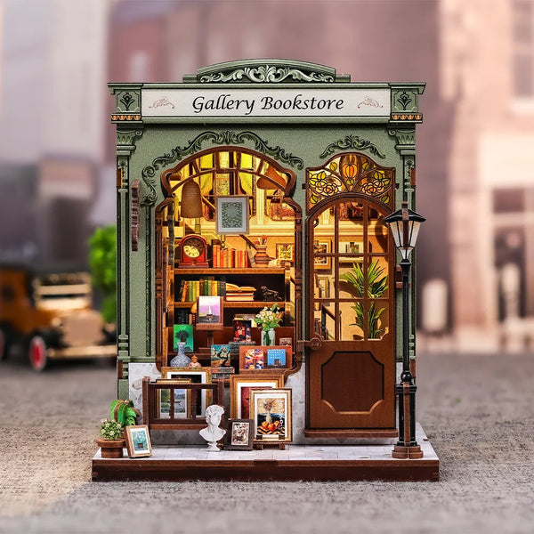 Kit de Book Nook de Librería Gallery