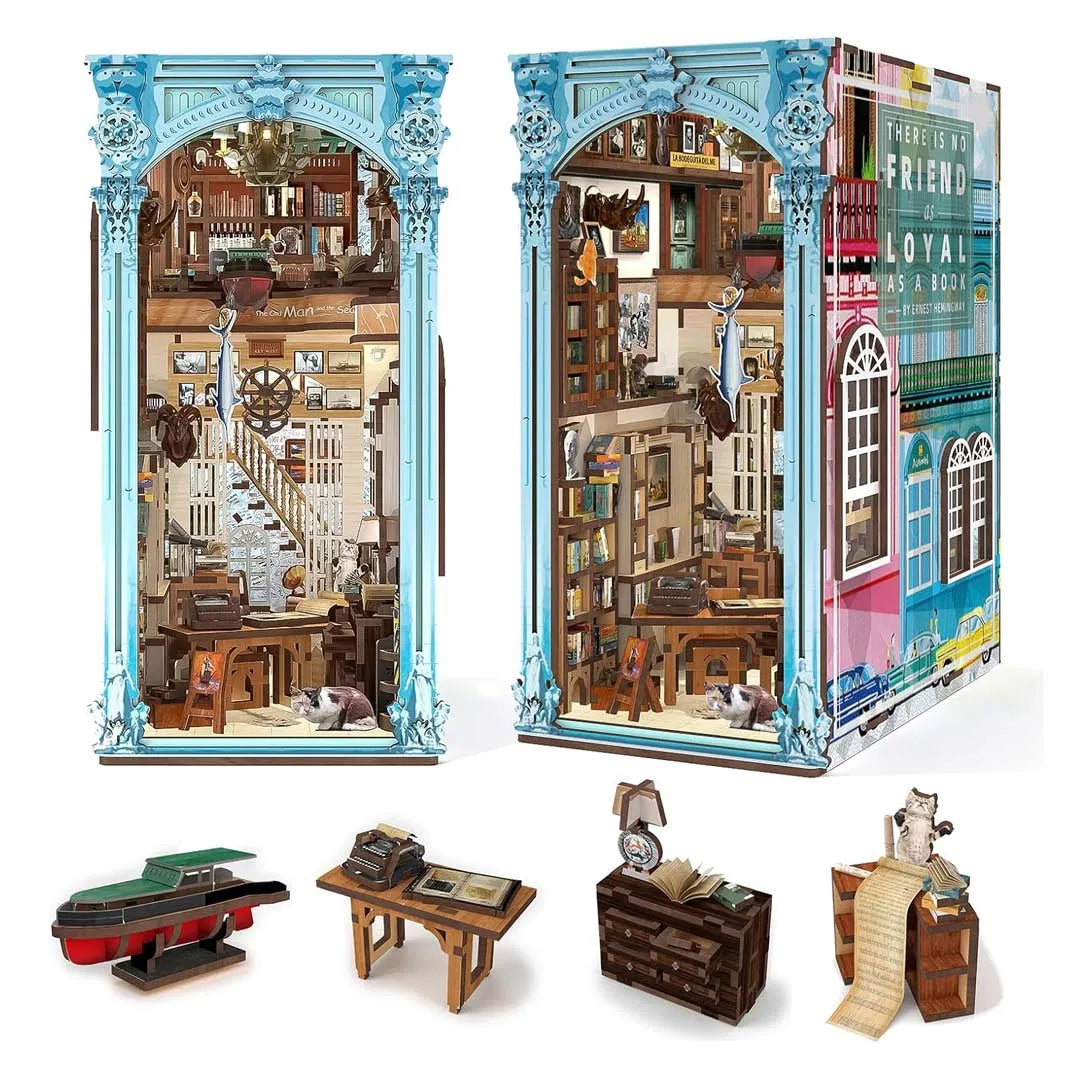 Kit de Book Nook Casa de Hemingway