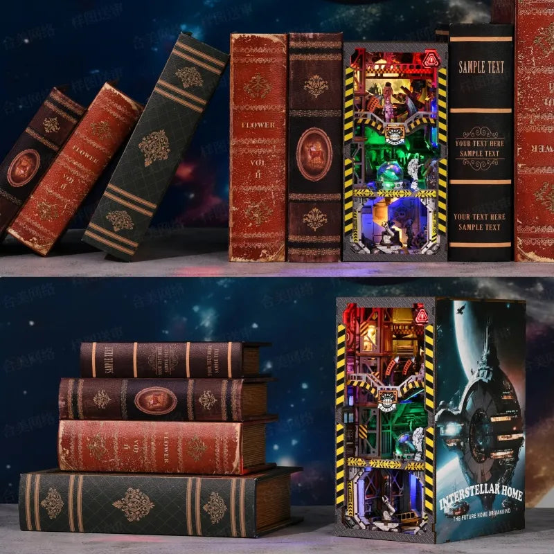 Kit de Book Nook Interstellar para el hogar