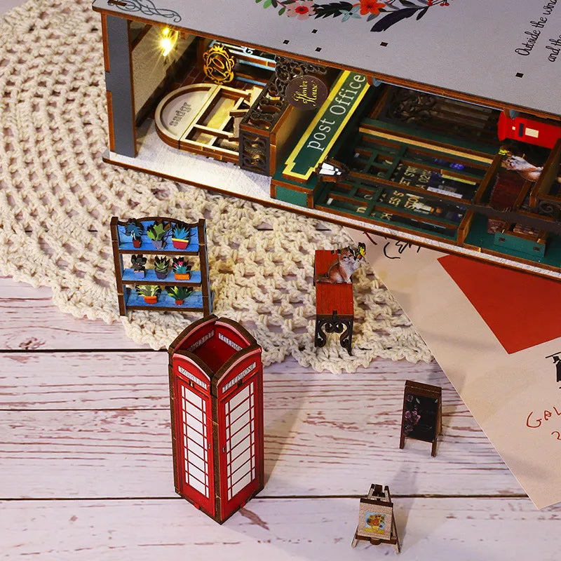 Kit de Book Nook de Vacaciones en Islandia