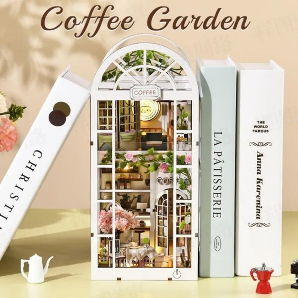 Kit de Book Nook Jardín de Café