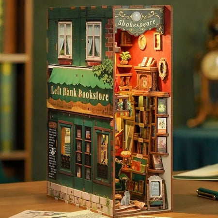 Kit de Book Nook de la Librería Left Bank