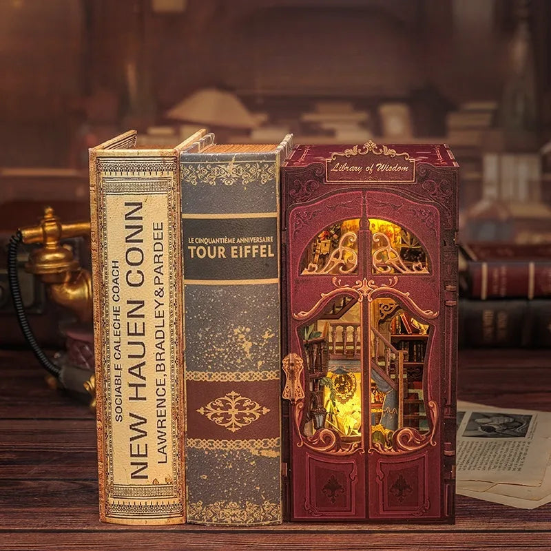 Kit de Book Nook «Biblioteca de la sabiduría»