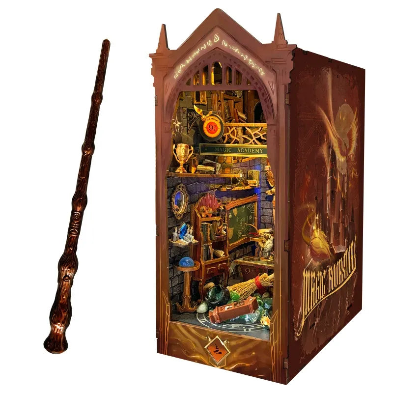 Kit de Book Nook Academia de Magia