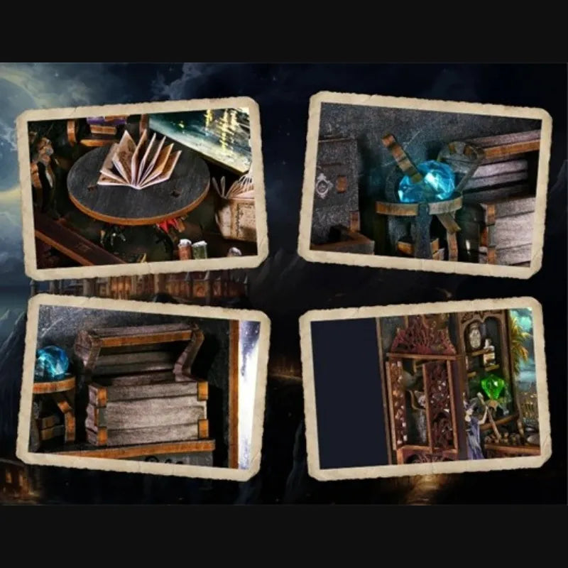 Kit de Book Nook de Exploración Mágica