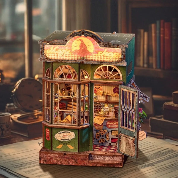 Kit de Book Nook de Librería Mágica