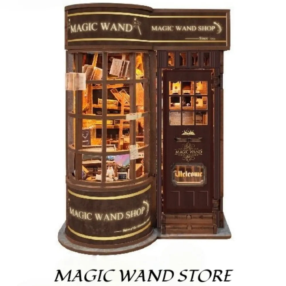 Kit de casa en miniatura Magic Wand Shop