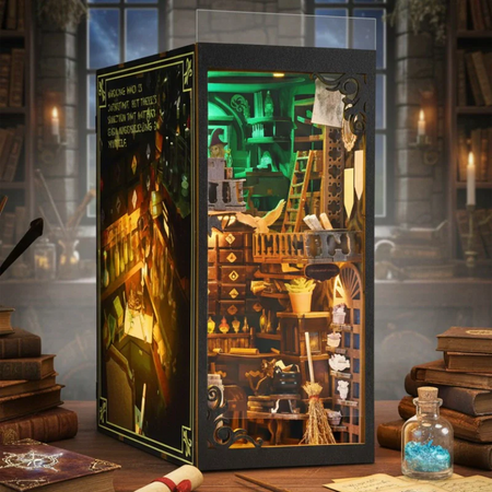 Kit de Book Nook Casa Mágica del Maestro