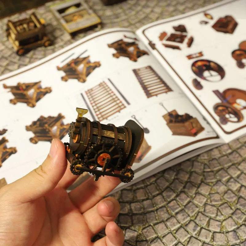 Mechanical Rhythm book nook kit – detail view 11