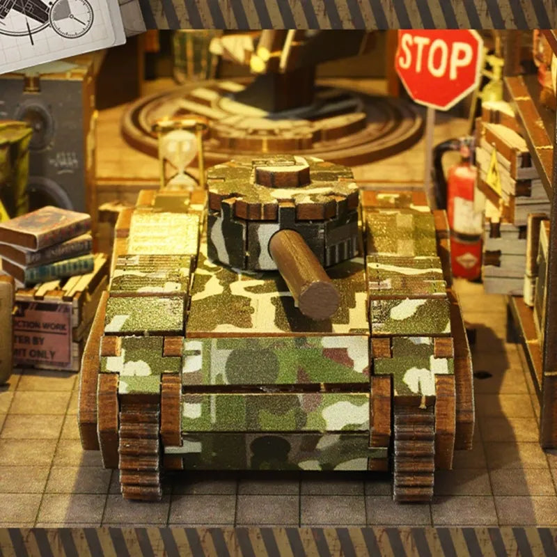 Kit de Book Nook de Base Militar