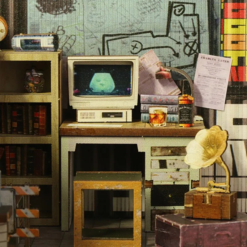 Kit de Book Nook de Base Militar
