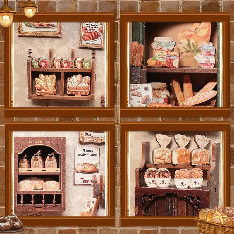 Kit de casa en miniatura Mrs. Hunt Bakery