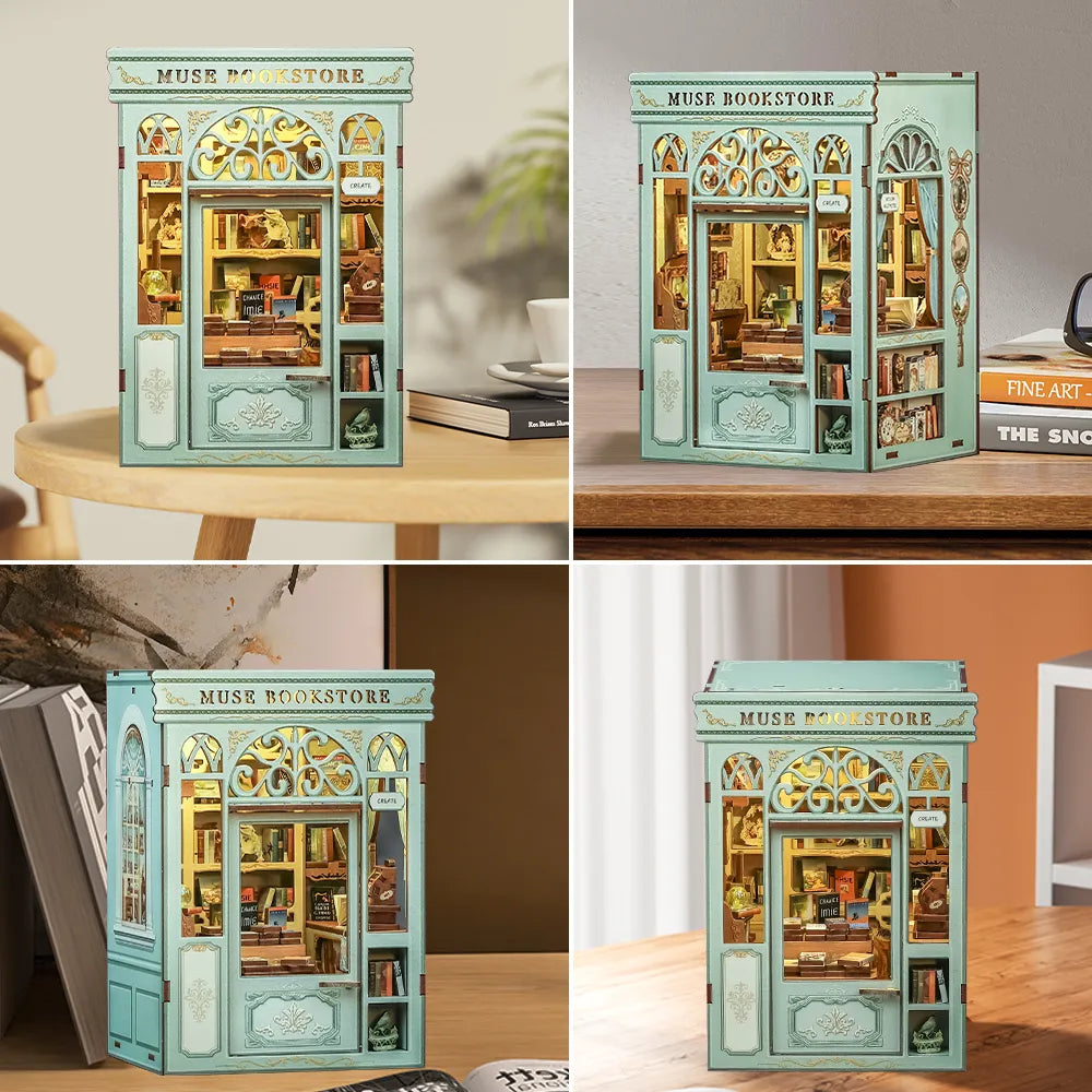 Kit de Book Nook de Librería Muse