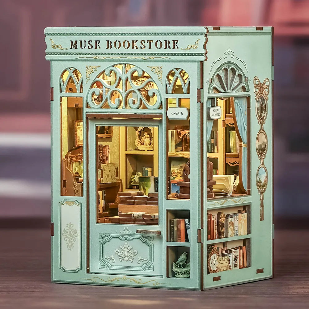 Kit de Book Nook de Librería Muse