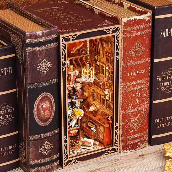 Kit de Book Nook «El día del pintor al anochecer»