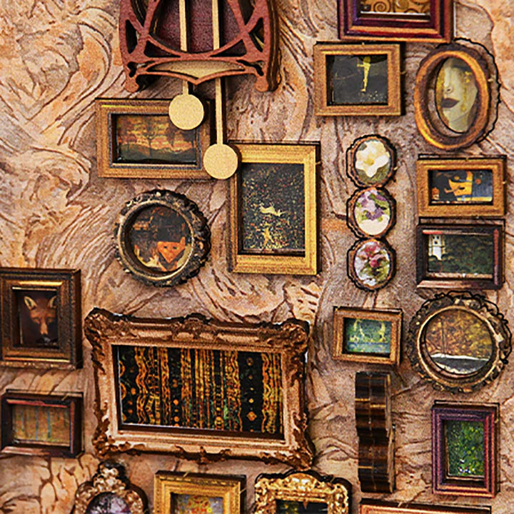 Kit de Book Nook «El día del pintor al anochecer»