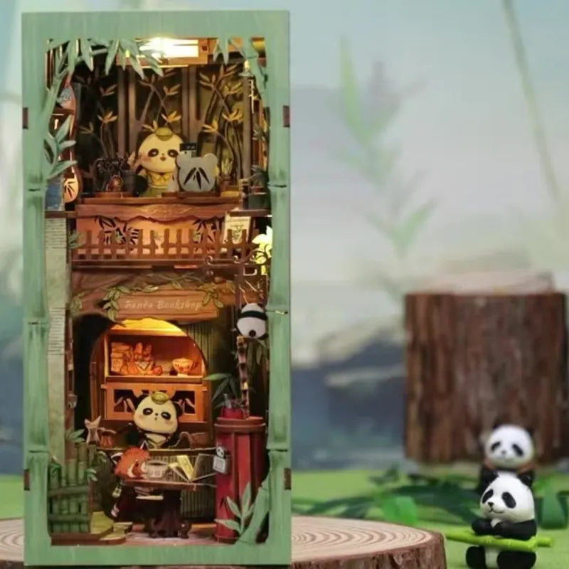 Kit de Book Nook de la librería Panda