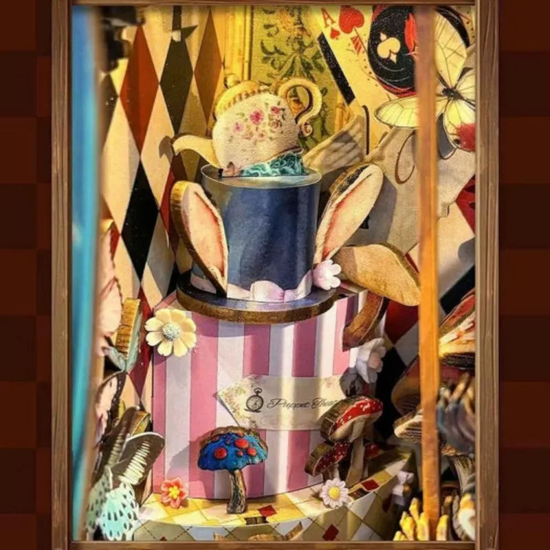 Kit de Book Nook «El libro de aventuras de Puppet»