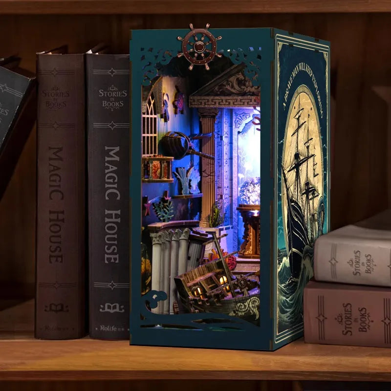 Kit de Book Nook «Acertijo en el fondo del mar»