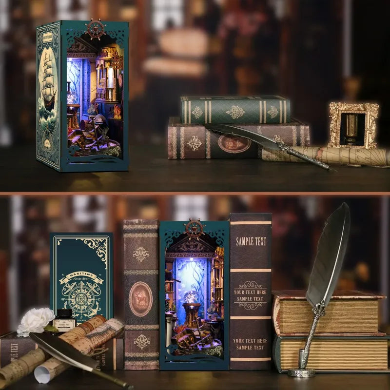 Kit de Book Nook «Acertijo en el fondo del mar»